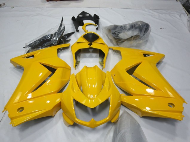 Jaune 2008-2012 Kawasaki Ninja 250 Carénage Moto Jaune 2008-2012 Kawasaki Ninja 250 Carénage Moto