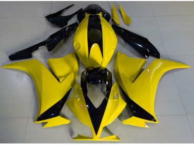Jaune Brillant & Noir 2012-2016 Honda CBR1000RR Carénage Moto