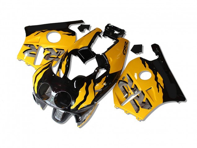 Jaune Noir Rr 1990-1998 Honda CBR250RR Carénage Moto Jaune Noir Rr 1990-1998 Honda CBR250RR Carénage Moto