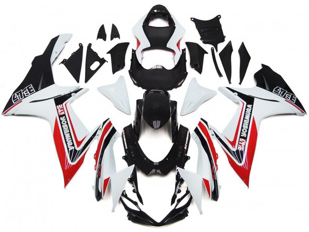 Kit De Style Personnalisé Rouge 2011-2024 Suzuki GSXR 600-750 Carénage Moto