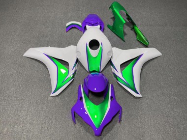 Le Joker Vert & Violet Gloss 2008-2011 Honda CBR1000RR Carénage Moto