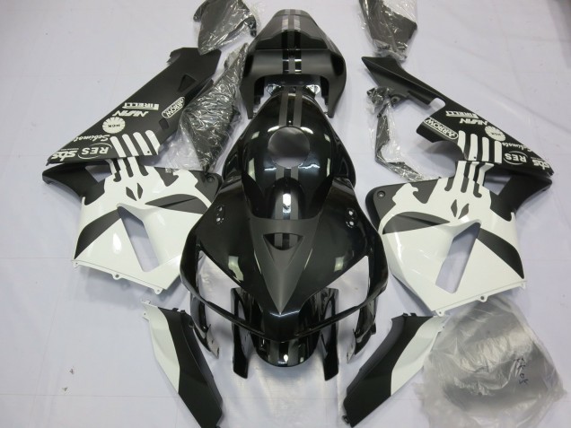 Logos Noir Mat & Puisher 2005-2006 Honda CBR600RR Carénage Moto Logos Noir Mat & Puisher 2005-2006 Honda CBR600RR Carénage Moto