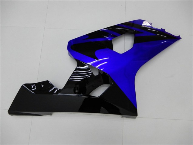 Carénages Moto Suzuki GSXR 600/750 2004-2005 - Bleu Noir Brillant