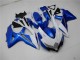 Carénages Moto Suzuki GSXR 600/750 2008-2010 - Blanc Bleu