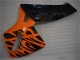 Carénage Moto Honda CBR600RR 2005-2006 - Orange Noir Flamme