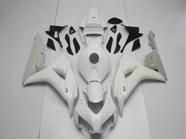 Carénages Moto Honda CBR1000RR 2006-2007 - Blanc Argent