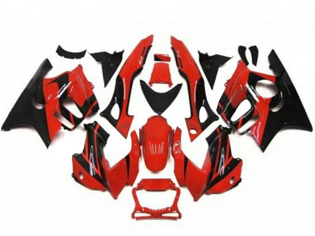 Kit Carénage Moto Honda CBR600 F3 1995-1996 - Rouge Noir Brillant