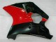 Carénages Moto Honda CBR1100XX Blackbird 1996-2007 - Rouge Noir Brillant