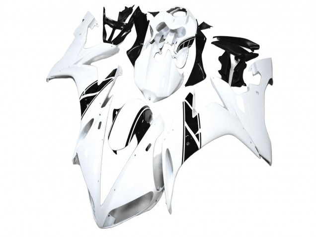 Carénage Moto Yamaha YZF R1 2004-2006 - Blanc Noir