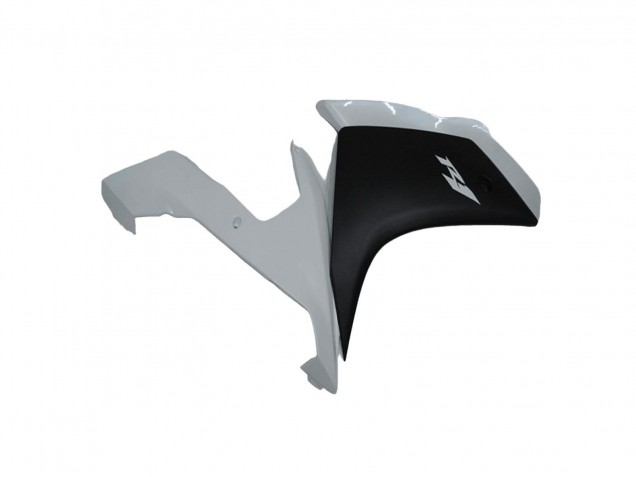 Carénage Moto Yamaha YZF R1 2007-2008 - Blanc Noir Mat