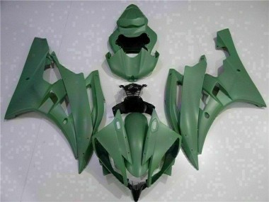 Carénage Moto Yamaha YZF R6 2006-2007 - Vert Armée