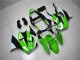 Kits Carénage Moto Kawasaki ZX6R 2000-2002 - Vert Blanc Noir