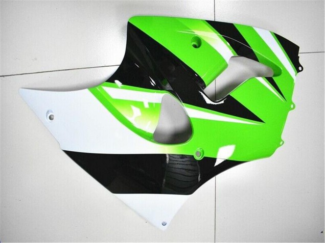 Kits Carénage Moto Kawasaki ZX6R 2000-2002 - Vert Blanc Noir