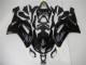 Carénage Moto ABS Kawasaki ZX6R 2007-2008 - Noir Brillant