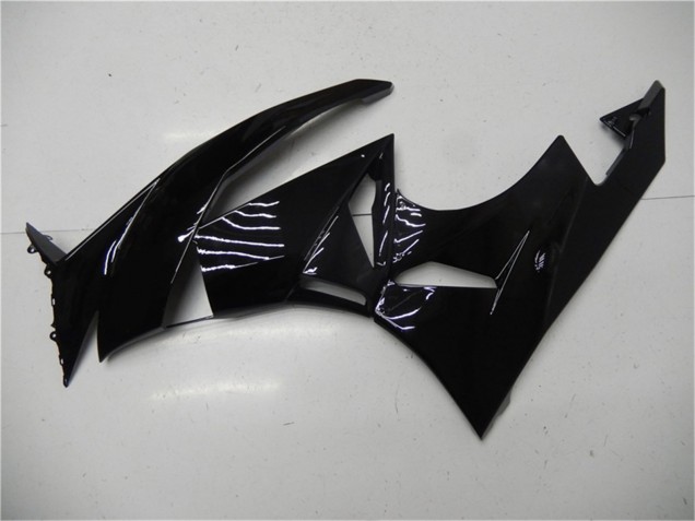 Carénages Moto Kawasaki ZX6R 2009-2012 - Noir Brillant