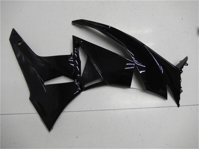 Carénages Moto Kawasaki ZX6R 2009-2012 - Noir Brillant