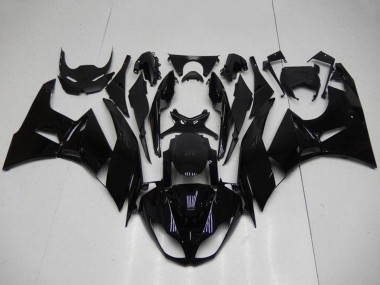 Carénages Moto Kawasaki ZX6R 2009-2012 - Noir Brillant