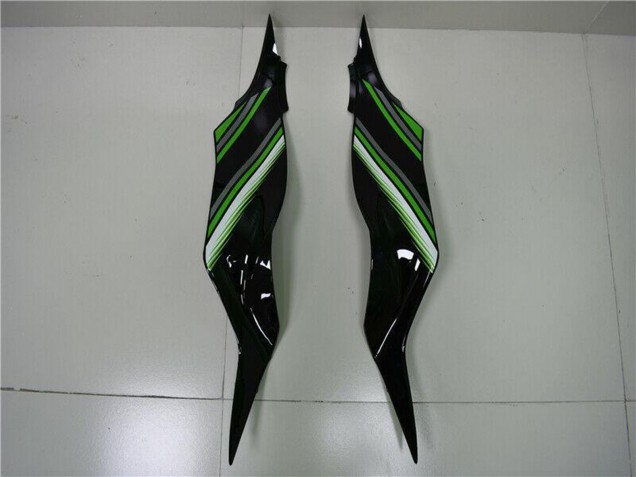 Kits Carénage Moto ABS Kawasaki ZX6R 2013-2018 - Vert Noir Brillant