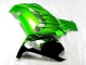 Carénage Moto Kawasaki ZX14R ZZR1400 2012-2024 - Vert Noir Brillant