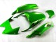 Carénage Moto Kawasaki ZX14R ZZR1400 2012-2024 - Vert Noir Brillant