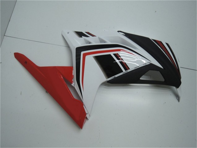 Carénages Moto Kawasaki Ninja 300 EX300R 2013-2024 - Blanc Rouge Noir