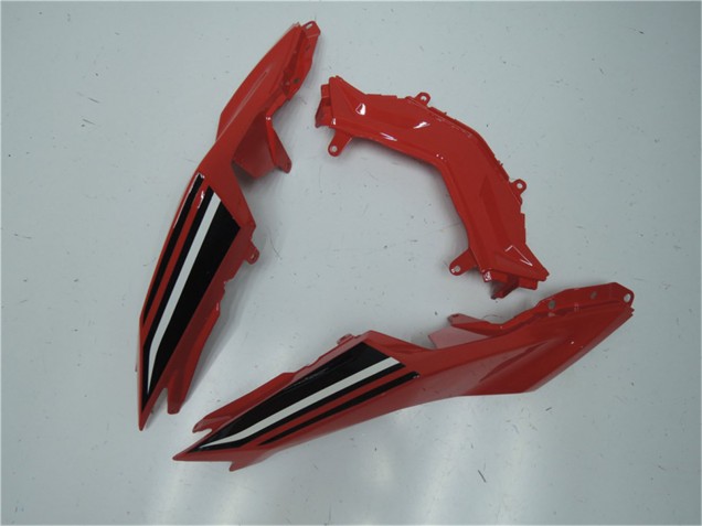 Carénages Moto Kawasaki Ninja 300 EX300R 2013-2024 - Blanc Rouge Noir