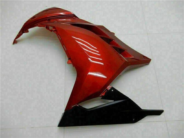Carénages Moto Kawasaki Ninja 300 EX300R 2013-2024 - Rouge Noir