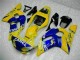 Carénages Moto Yamaha YZF R6 1998-2002 - Jaune Bleu Blanc Chameau Motul