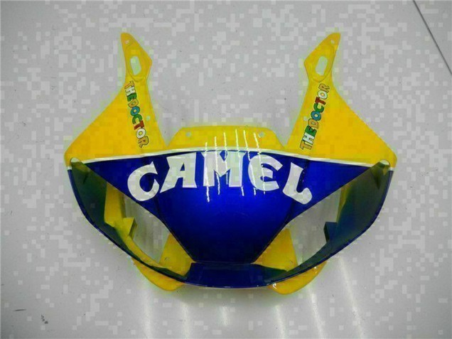 Carénages Moto Yamaha YZF R6 1998-2002 - Jaune Bleu Blanc Chameau Motul