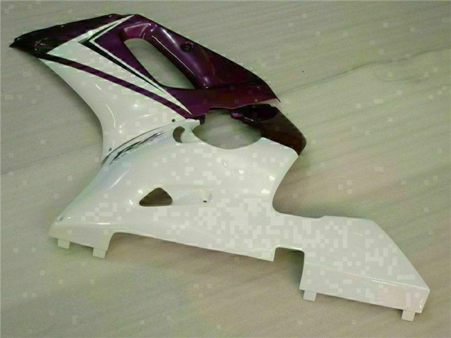Carénages Moto Yamaha YZF R6 1998-2002 - Blanc Violet