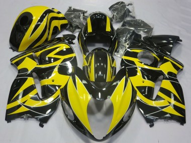 Carénages Moto Suzuki GSXR 1300 1996-2007 - Jaune Noir