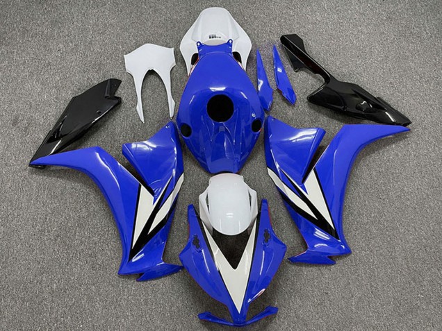 Carénages Moto Honda CBR1000RR 2012-2016 - Blanc Bleu Noir Brillant