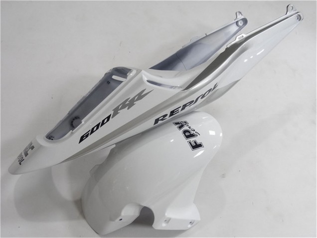 Carénage Moto Honda CBR600RR 2003-2004 - Blanc Argent Noir Repsol