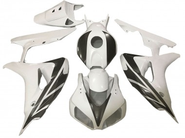 Carénages Moto Honda CBR1000RR 2006-2007 - Blanc Noir Bande