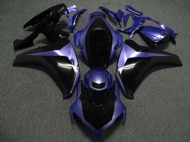 Carénages Moto Honda CBR1000RR 2008-2011 - Violet Noir Brillant Personnalisé