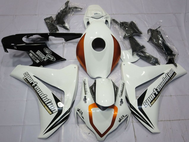 Carénages Moto Honda CBR1000RR 2008-2011 - Blanc Rouge Noir Brillant Sport Evolution