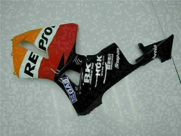 Carénages Moto Honda CBR600RR 2005-2006 - Orange Blanc Rouge Noir Repsol