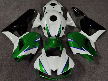 Carénages Moto Honda CBR600RR 2013-2023 - Blanc Vert Bleu Noir Brillant