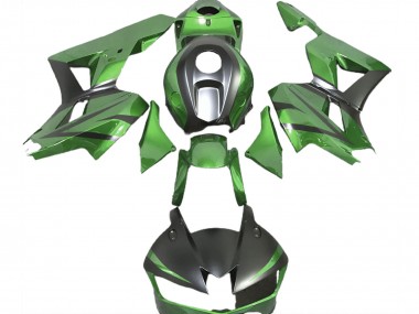 Carénages Moto Honda CBR600RR 2013-2023 - Lézard Vert Noir Mat