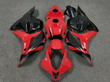 Carénages Moto Honda CBR600RR 2009-2012 - Rouge Noir Brillant OEM Style