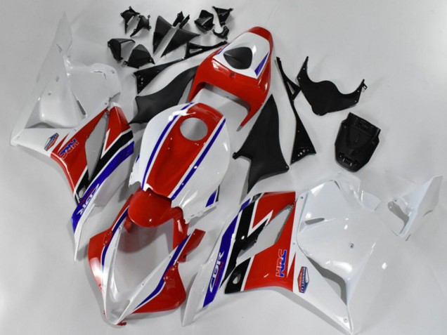 Kits Carénage Moto Honda CBR600RR 2009-2012 - Blanc Rouge Bleu