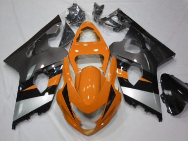 Carénages Moto Suzuki GSXR 600 / GSXR 750 2004-2005 - Orange Argent