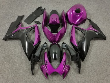 Carénages Moto Suzuki GSXR 600 / GSXR 750 2006-2007 - Violet Noir