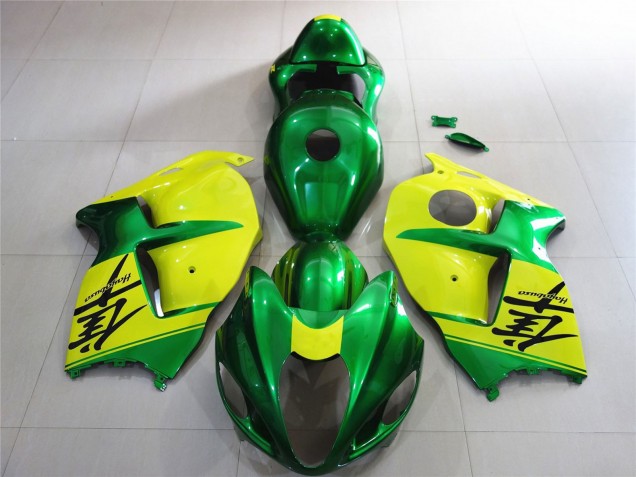 Carénages Moto Suzuki GSXR 1300 1996-2007 - Vert Jaune