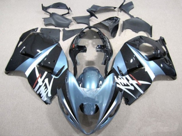 Carénages Moto Suzuki GSXR 1300 1996-2007 - Bleu Clair Noir