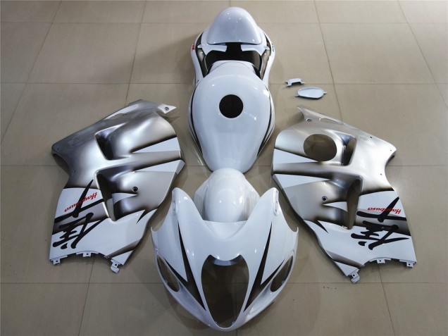 Carénages Moto Suzuki GSXR 1300 1996-2007 - Blanc Argent