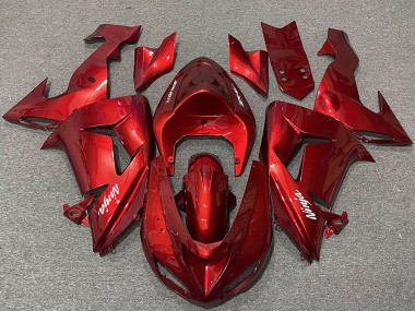 Carénages Moto Kawasaki ZX10R 2006-2007 - Bonbon Rouge