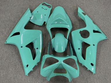 Carénages Moto Kawasaki ZX6R 2003-2004 - Cyan
