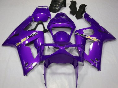 Carénages Moto Kawasaki ZX6R 2003-2004 - Violet