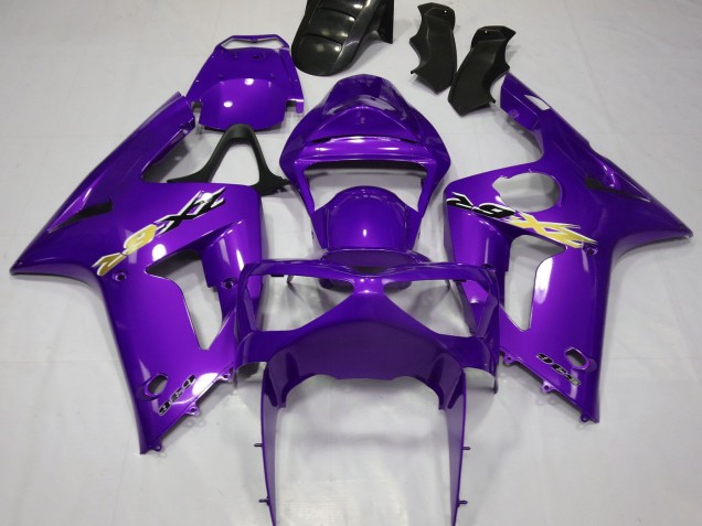 Carénages Moto Kawasaki ZX6R 2003-2004 - Violet